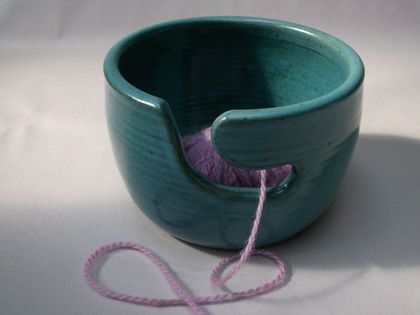 Wool bowl, for knitting